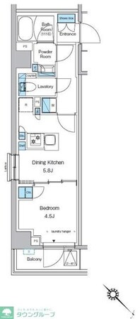プレディアコート西葛西の物件間取画像